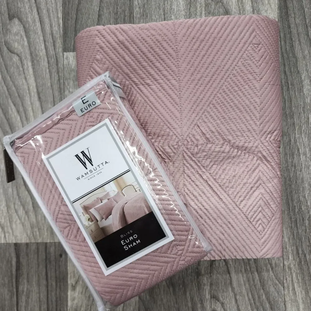 Wamsutta Bliss Mauve Euro Sham